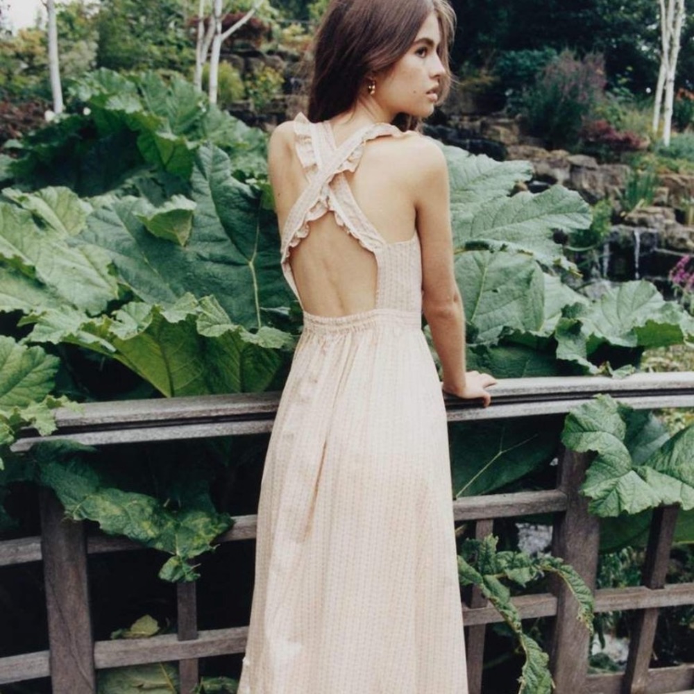 The Claire Dress | Pink Lily of the Valley × Christy Dawn
